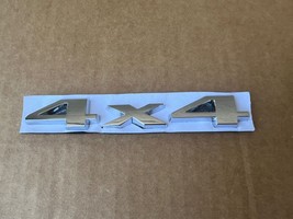 New Chrome 3D Logo 4x4 Emblem Badge Sticker For Jeep Dodge Ford Truck - $9.49