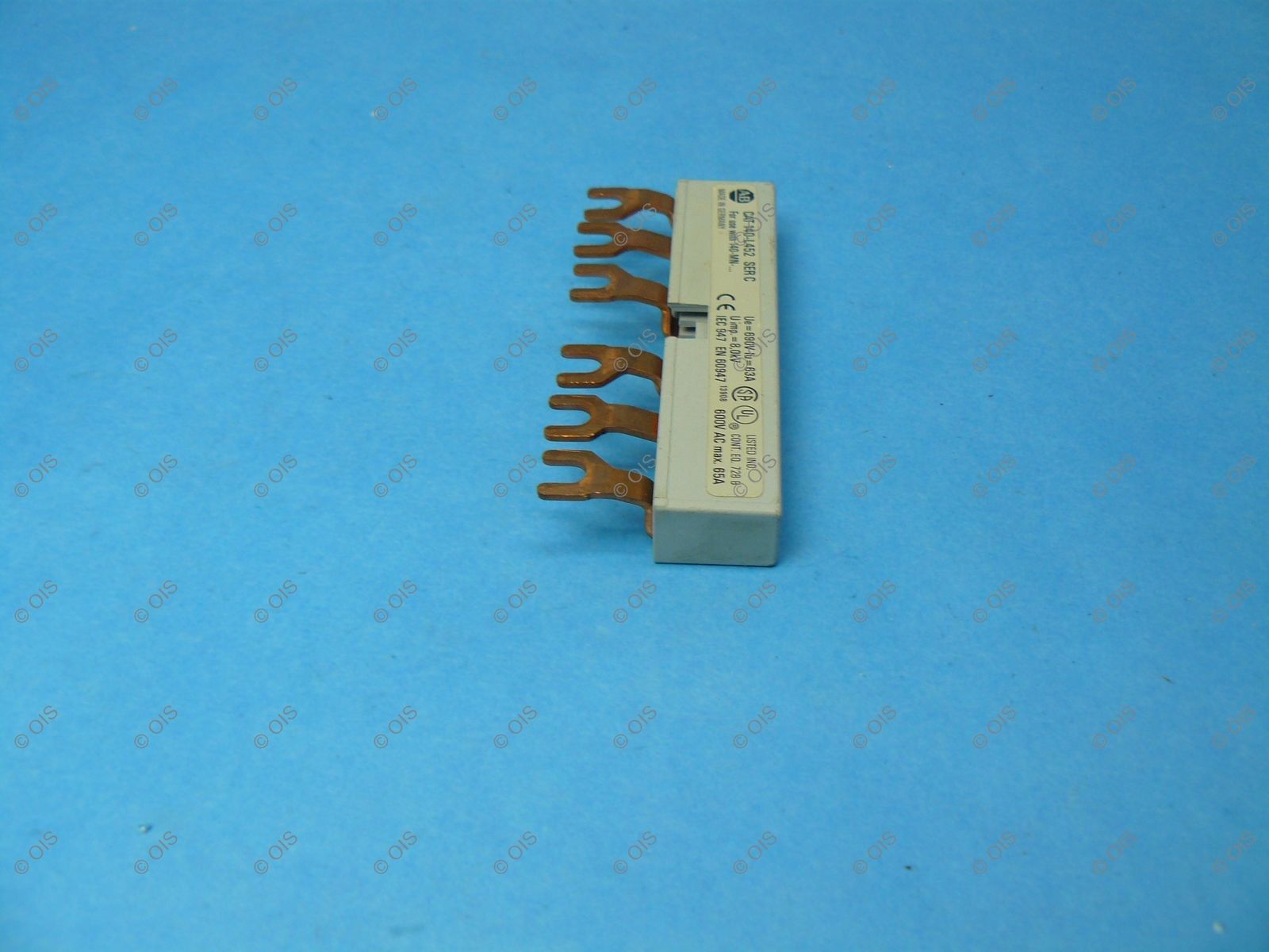 Allen Bradley 140-L452 Bulletin 140-MN Commoning Link 2 Unit 3 Phase Line Side Item image 2