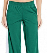 Aquaguard Women&#39;s S Fleece Green Sweatpants Athletic Pants Athleisure Track NEW - $29.99