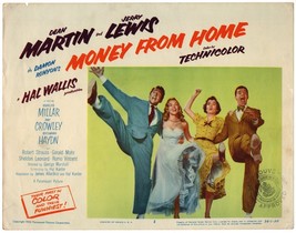 *MONEY FROM HOME (1953) Dean Martin, Jerry Lewis, Marjie Millar, &amp; Pat C... - £27.97 GBP