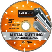 Ridgid 5 in. Metal Cutting Diamond Blade HD-MTL50 - £12.44 GBP