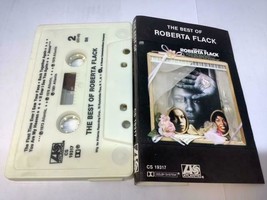 The Best Of Roberta Flack Audio Cassette Tape 1981 Atlantic Records Usa CS-19317 - £7.01 GBP