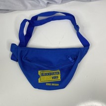 Blockbuster Video Blue Yellow Fanny Waist Pack Travel Bag BEND, OREGON - $12.19