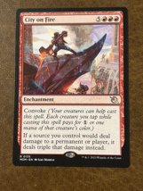 Magic: The Gathering City on Fire - $9.90