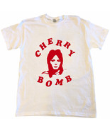 Joan Jett Cherry Bomb 80s T-Shirt High Quality Cotton Men and Women - $30.07 CAD