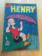 Vintage 1957 Carl Anderson&#39;s Henry #50 Dell Comic Book Silver Age - $18.99