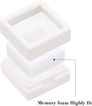 Capsule Case IN Acrylic for Precious Stones, Gems, Pearls Or Other Picc - £1.24 GBP