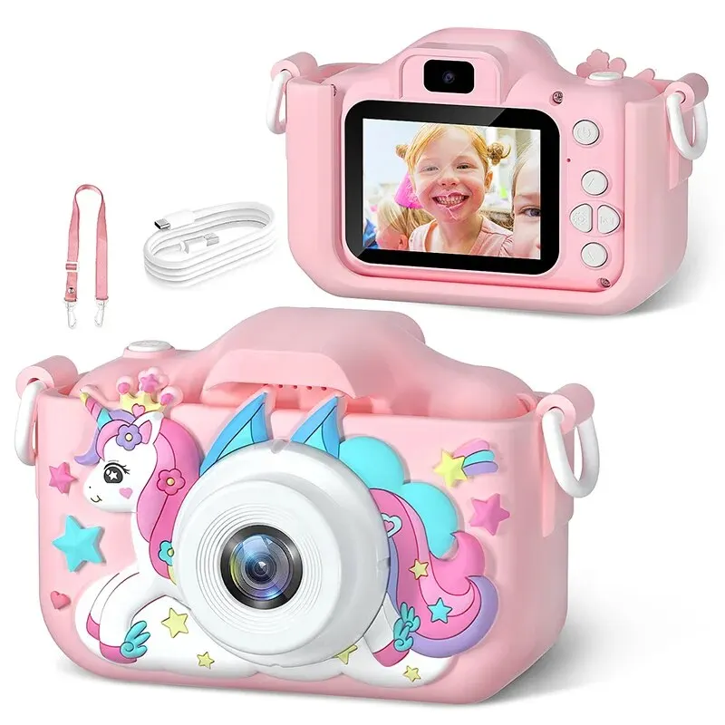 Children Camera 1080P HD Toddler Digital Video Camera 2.0-inch Kids Camera with - £19.68 GBP+