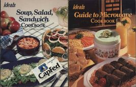 IDEALS lot of TWO * Guide to Microwave Soup Salad, Sandwich Cookbook * s... - $3.95