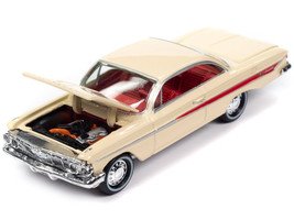 1961 Chevrolet Impala SS 409 Coronna Cream w Red Stripes Interior Classic Gold C - £15.60 GBP