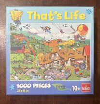 Goliath That's Life 1000 Piece Puzzle “The Farm” Complete 27" x 19" - $19.80