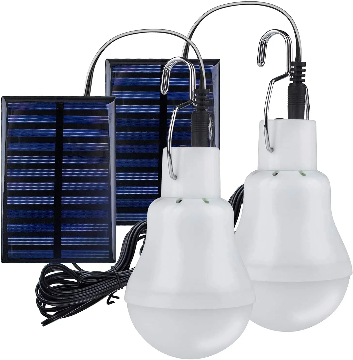 LED Solar Bulb Light Waterproof Outdoor 5V USB Charged Hanging Emergency light P - £150.27 GBP