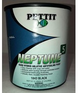 Pettit Paint 1184308 Neptune 5 Black #1843 Quart-Brand New-SHIPS N 24 HRS - $46.41