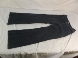 Ann Taylor Dark Wash Blue Jean Denim Women&#39;s Junior 2 Jeans Flare 140301 - £22.36 GBP