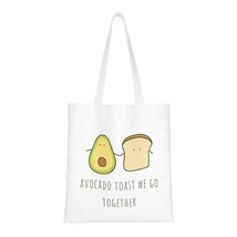 Avocado Toast We Go Together Canvas Bag - £15.79 GBP