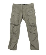 G Star Raw Army Green Rovic Zip 3D Straight Taper Cuff Cargo Pants Size ... - €51,48 EUR