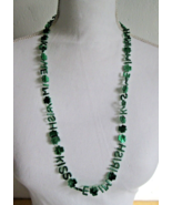 St Patricks Day 15&quot; Necklaces &quot;KISS ME I&#39;M IRISH&quot; Mardi Gras Beads (LOT/... - $333.32 MXN