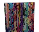 Demdaco Frameless Geometric Colorful Glass Wall Print 10 in Square - $12.43