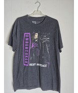 WWE The Undertaker Men&#39;s Shirt Size XL Rest in Peace  Wrestlemania - $364.18 MXN