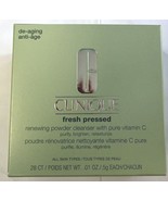 Clinique Fresh Pressed Renewing Powder Cleanser With Pure Vitamin C 28 C... - £14.19 GBP