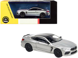 BMW M8 Coupe Donington Gray Metallic w Black Top 1/64 Diecast Car Paragon - £17.97 GBP