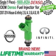 Brand New 1 Unit Genuine DENSO Fuel Injector For 2009-2014 Nissan Murano 3.5L V6 - £60.13 GBP