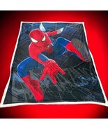 Vintage Marvel Superman Throw Accent Blanket Comic Action Figure Superhero  - $23.38