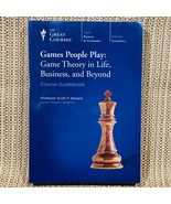 The Great Courses People Play Game Theory in Life 4 DVDs &amp; Guidebook - £10.08 GBP