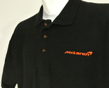 McLAREN F1 / IndyCar Team Polo Shirt Black Formula 1 Racing Size 2XL NEW - $26.39