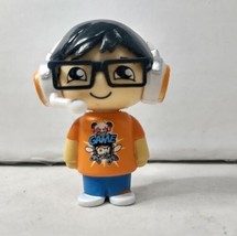 Ryan&#39;s World Figure Gaming Daddy With Game On Angry Combo Orange Shirt - £3.90 GBP