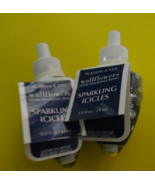 x2 Bath &amp; Body Works Sparkling Icicles  Wallflower Refill Fragrance Bulb... - $236.25 MXN