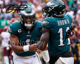 Aj Brown Jalen Hurts Signed Photo 8X10 Autographed Reprint Philadelphia Eagles * - £15.97 GBP