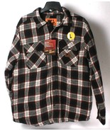 1 Count Wells Lamont Work Wear Men&#39;s Large Quilted Brushed Flannel Shirt... - $65.99