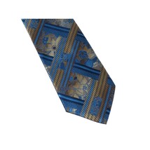 Men's Stacy Adams Tie and Hankie Set Fancy Woven Silky Satin #SAT71 Blue image 3