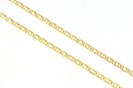 3.75mm Unisex Chain 18kt Yellow Gold 314967 - £638.68 GBP