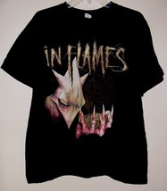 In Flames Concert Tour T Shirt Vintage 2008 Size Large - $109.99