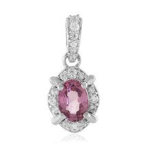 Jewelry of Venus fire  Pendant of Air Purple spinel silver pendant - £454.10 GBP