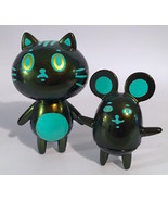 Baketan Green Shimmer Cat and Mouse Set RARE and LIMITED Set - $75.00