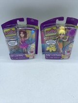 Polly Pocket Adventure Series Lot of 2 Polly, Lila w/ Accessories NIB Do... - £14.80 GBP