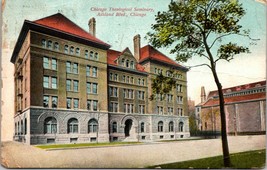 Vintage 1910 Postcard - Chicago Theological Seminary - Ashland Blvd Chicago Ill - £3.29 GBP