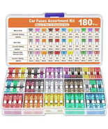 180PCS Car Blade Fuses Assortment Kit Automotive Standard &amp; Mini &amp; Low P... - $363.99 MXN