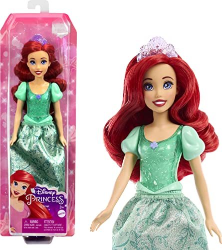 Mattel Disney Princess Cinderella Fashion Doll, Sparkling Look with Blonde Hair, - £14.23 GBP - £14.94 GBP