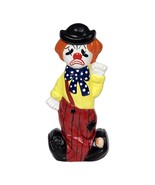 Clown Piggy Bank Happy Face Sad Face Circus Carnival Theme Whimsical Coi... - $28.98