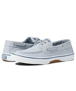 Sperry Men&#39;s Halyard 2-Eye Quarry Light Blue Boat Shoes STS24049 Size 13 - $1,089.10 MXN