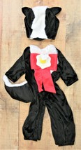 Rubies Infant Size Skunk Costume with Red Bow Tie - £15.70 GBP
