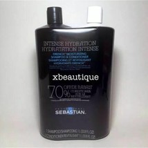 Sebastian Drench Moisturizing Shampoo &amp; Conditioner Set Duo 33.8 fl oz / 1 liter - £39.46 GBP