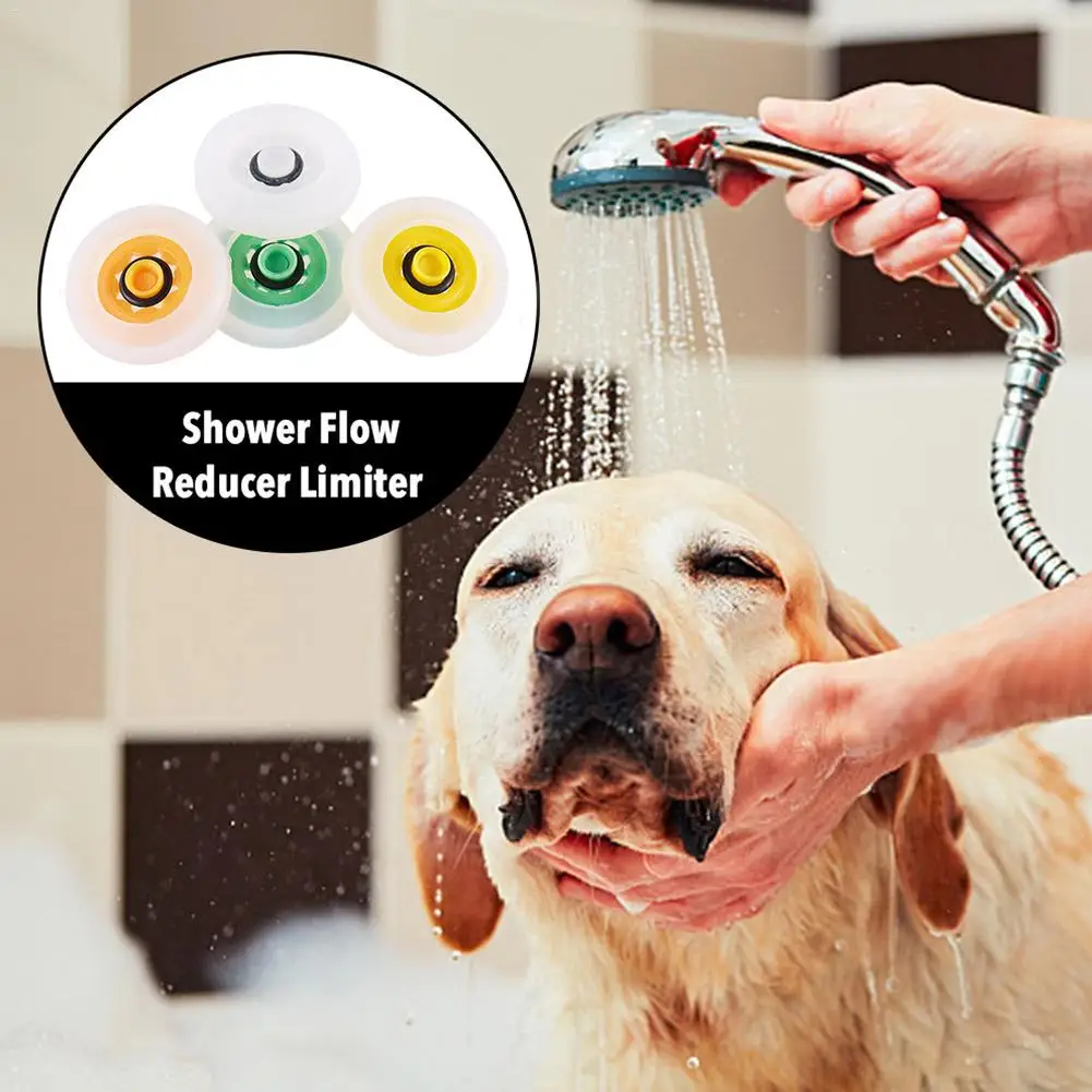 House Home 4PCS Shower Head Flow Control Valve Set Water Saver Device Flow Reduc - £19.98 GBP