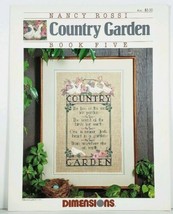 Cross Stitch Chart Country Garden Book Five The  Kooler Studio Dimensions - $3.95