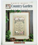 Cross Stitch Chart Country Garden Book Five The  Kooler Studio Dimensions - £3.09 GBP