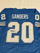 Barry Sanders Signed Detroit Lions Football Jersey COA - £191.74 GBP